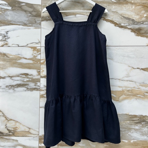 Ann Taylor Loft Blue Linen Blend Shift Dress - Picture 4 of 4